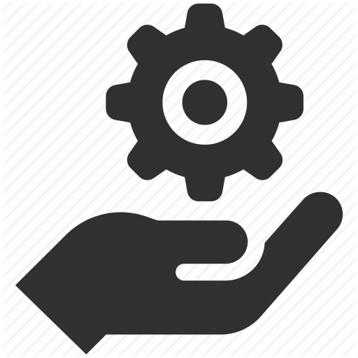 512x512 Cog, Customer Service, Gear, Holding Gear, Service, Support