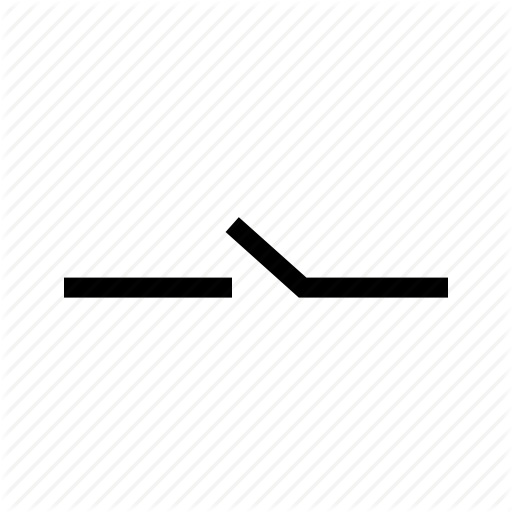 512x512 Circuit, Electric Symbol, Switch, Wire Icon