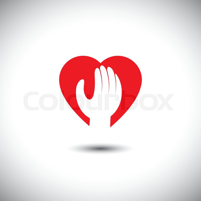 800x800 Hand And Heart Together