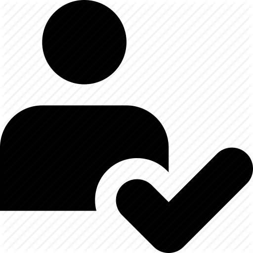 512x512 Assign, Check, Person, Trust, Validate Icon