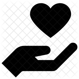 256x256 Trust Icon Of Glyph Style