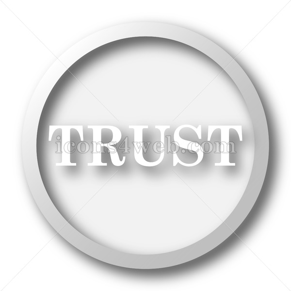 600x600 Trust White Icon Trust White Button