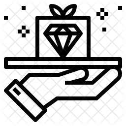 256x256 Value Proposition Icon Of Line Style