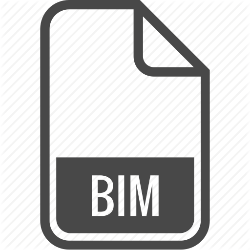 512x512 Bim, Document, File, Format, Type Icon