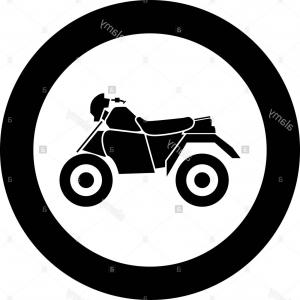 300x300 Photostock Vector Quad Bike Icon All Terrain Vehicle Atv Four