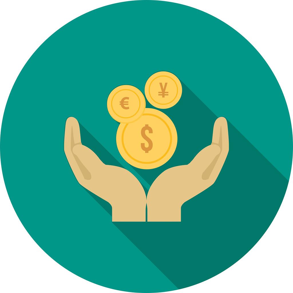 1024x1024 Mutual Fund Flat Shadowed Icon