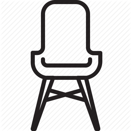 512x512 Chair, Furniture, Plastic Icon