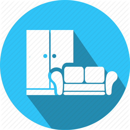 512x512 Flat, Furniture, Icon, Repairs, Sofa Icon