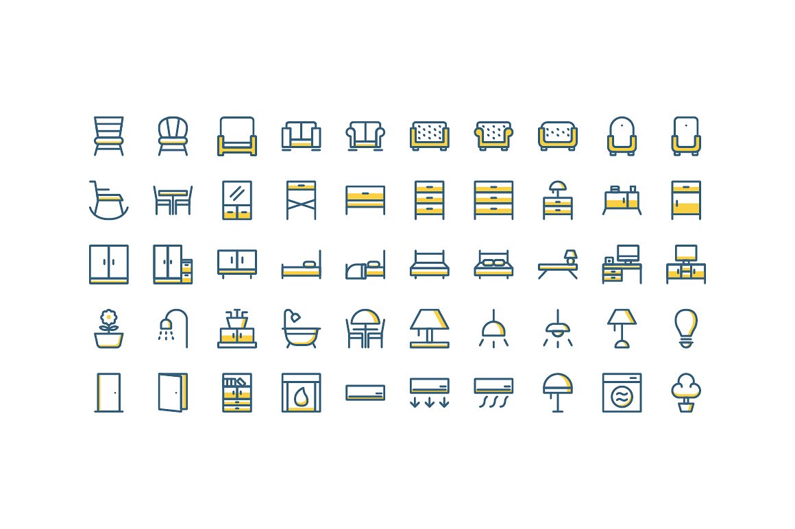 1160x772 Best Furniture, Interior Decoration Icons Decolore Net