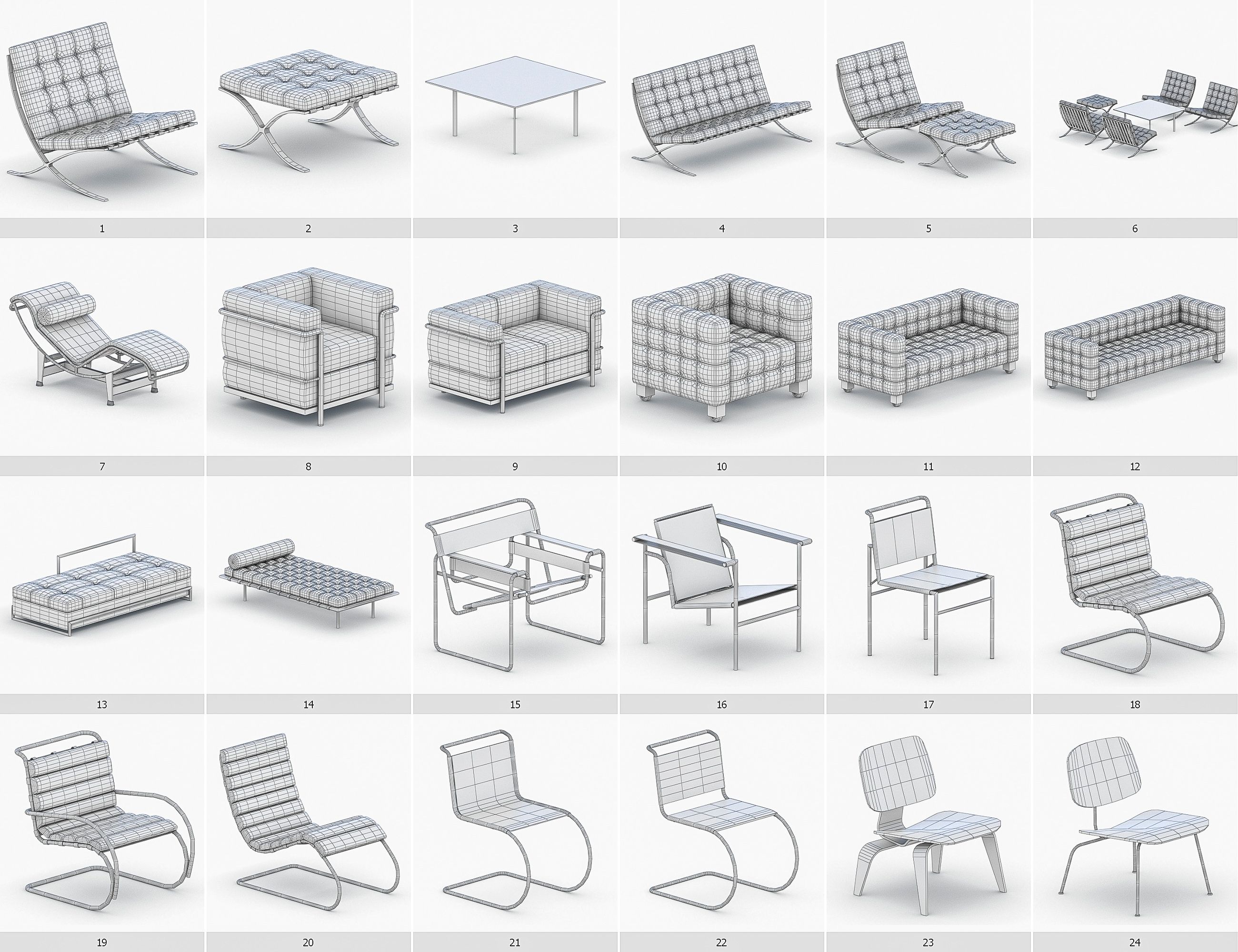 2600x2000 Interior Furniture Collection