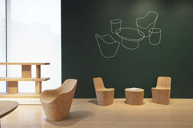 630x420 Jasper Morrison Discusses His New Cork Fireplace And Furniture