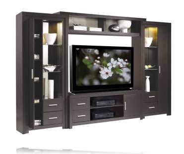 371x310 Chrystie Entertainment Center, Wall Units Icon Furniture