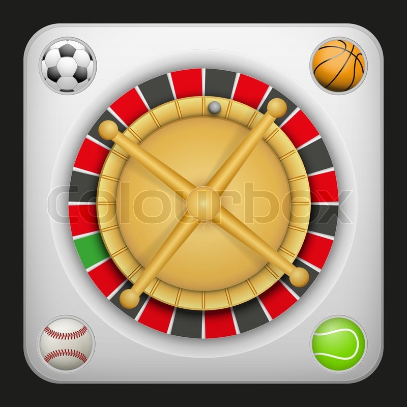800x800 Symbol White Roulette Casino For Sports Stock Image Colourbox
