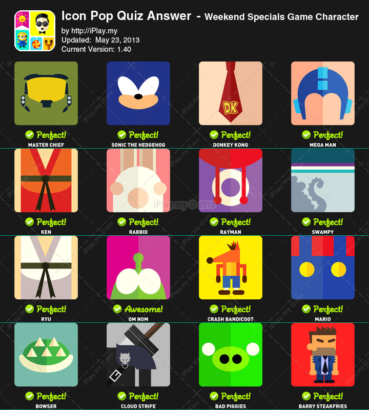 720x800 Icon Pop Quiz Answers Weekend Specials Game Character Iplay My