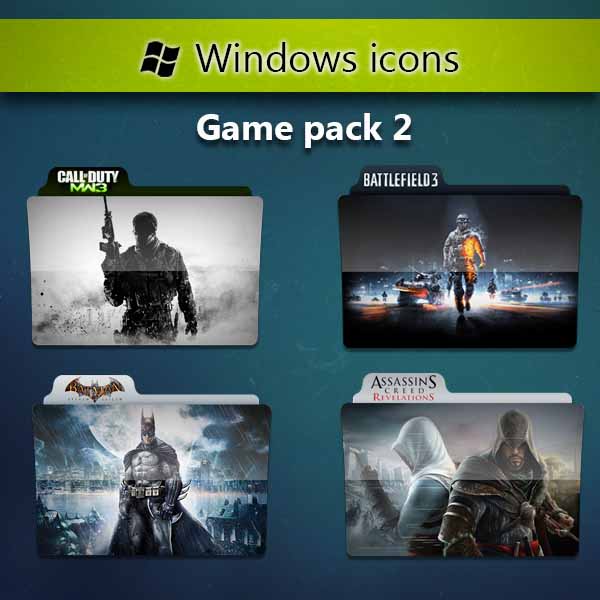 600x600 Folder Icons Game Pack
