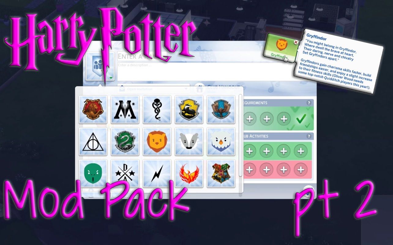 1284x801 Harry Potter Modgame Pack