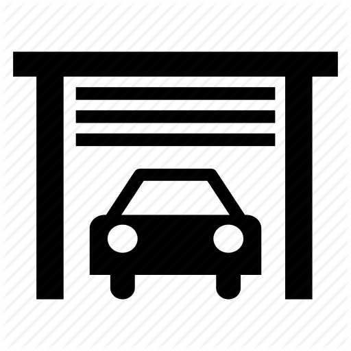 512x512 Auto Service, Car, Car Shed, Garage, Service, Vehicle Icon