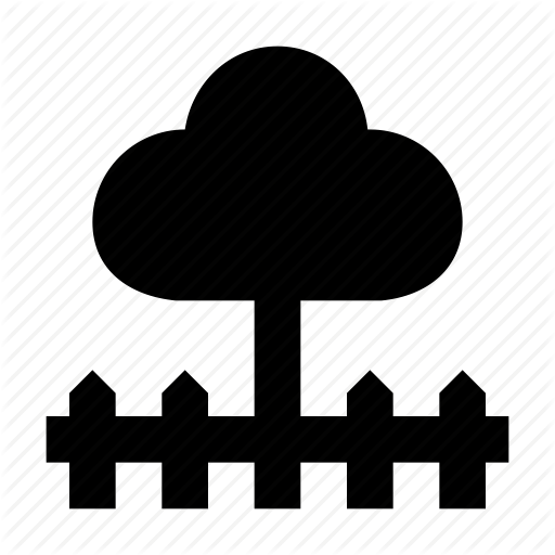 512x512 Environment, Fence, Garden, Park, Tree Icon