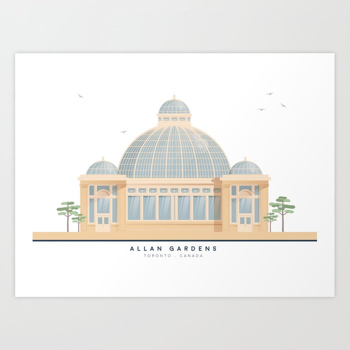 700x700 Allan Gardens Icon O Tecture Art Print