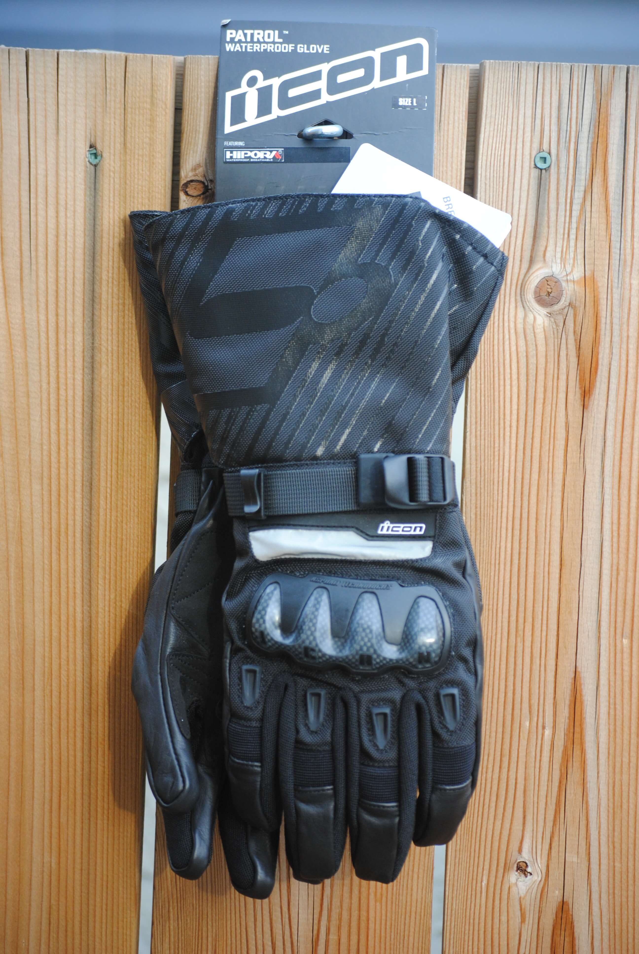 2592x3872 Icon Patrol Waterproof Gloves Hands On Review