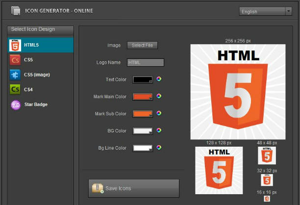 612x418 Icon Generator