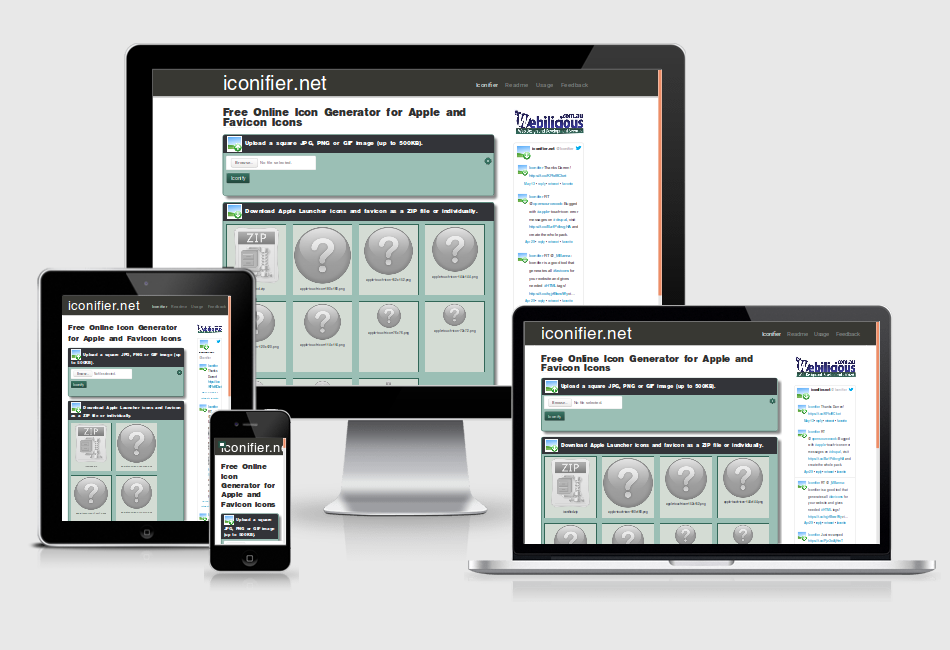 950x650 Favicon And Apple Launcher Icon Website