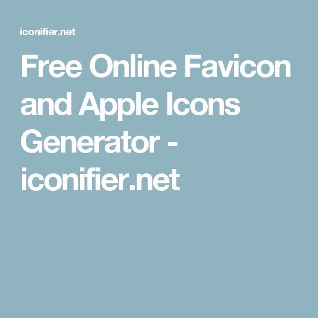 640x640 Free Online Favicon And Apple Icons Generator