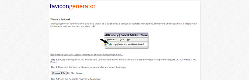 820x266 Top Free Online Favicon Generators