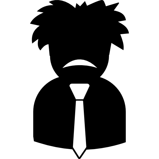 512x512 Genius Man Wearing Formal Attire Icons Free Download