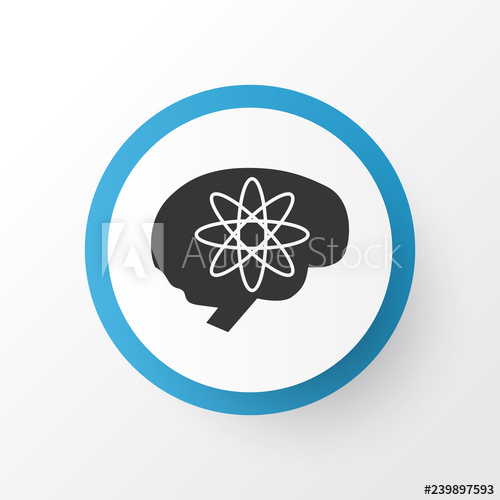 500x500 Brainstorming Icon Symbol Premium Quality Isolated Genius Element