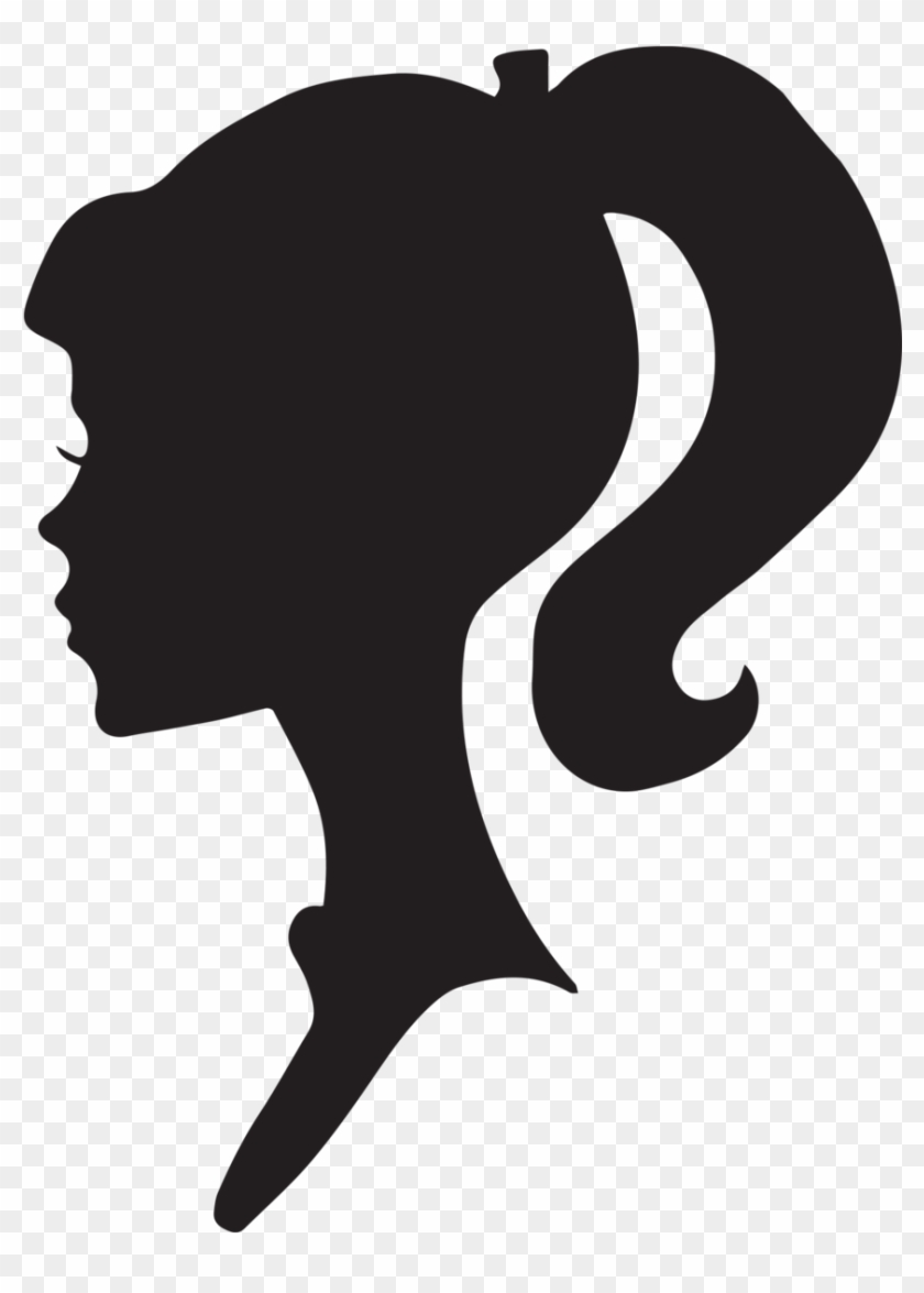 840x1175 Female Silhouette Head