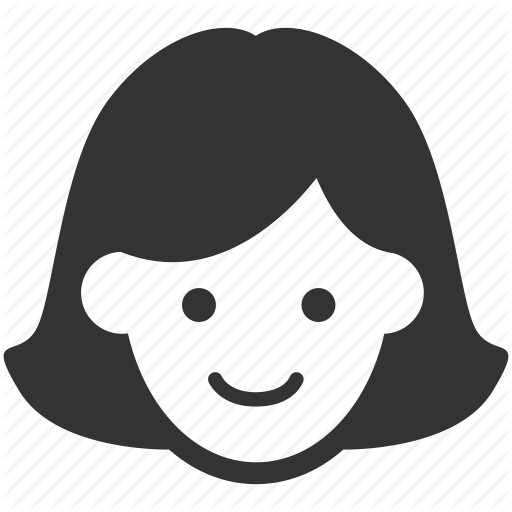 512x512 Avatar, Curly, Face, Female, Girl, Hairstyle, Woman Icon