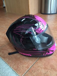 225x300 Icon Alliance Threshold Motorcycle Helmet Pink S Girl Woman
