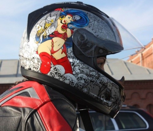 500x428 Mystery Motorcycle Girl Emma From Russia Moto Lady