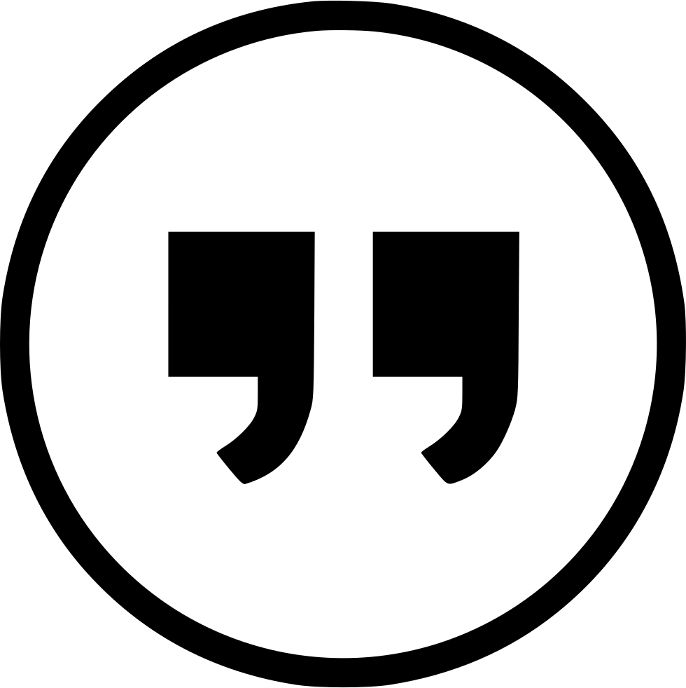 980x982 Quote Round Mobile Function Glossary Png Icon Free Download