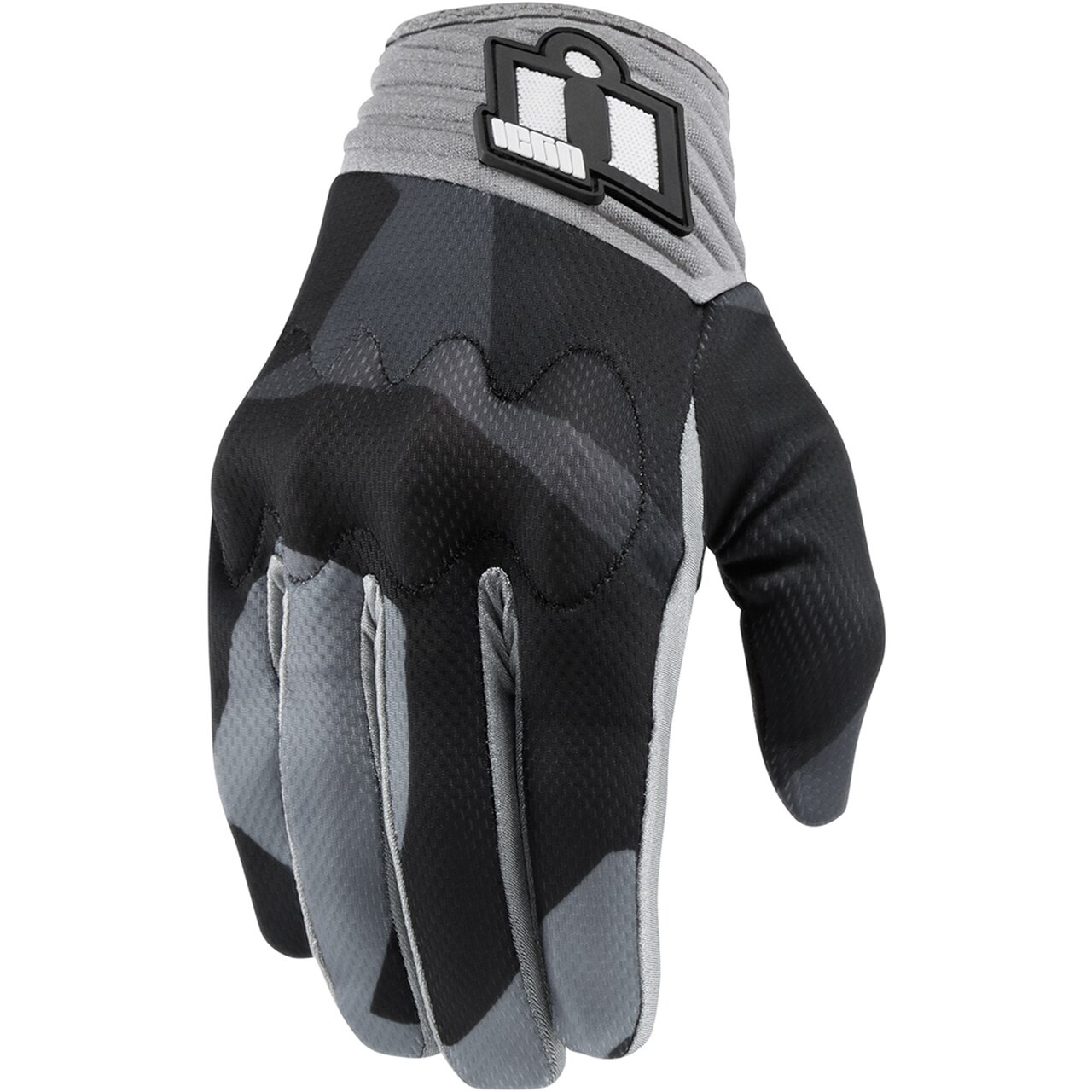 MOTORCYCLE GLOVES ALL SIZES STREET NEW ICON GREEN ANTHEM DEPLOYED TOUCHSCREEN