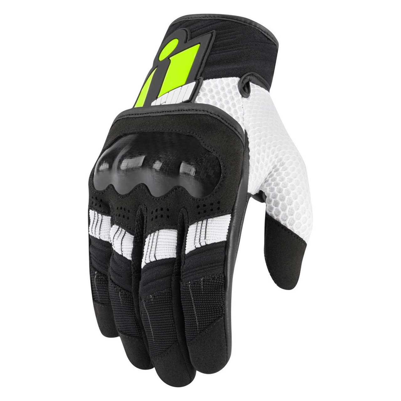 1280x1280 Icon Overlord Hi Viz Motorcycle Gloves