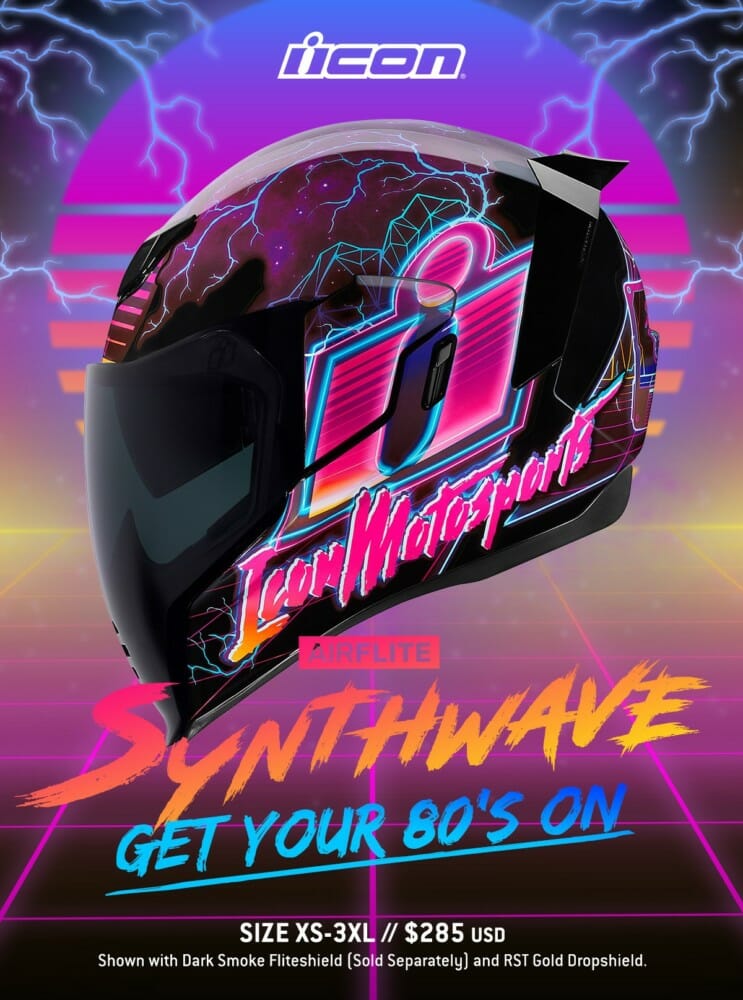 743x1000 Icon Airflite Synthwave Helmet