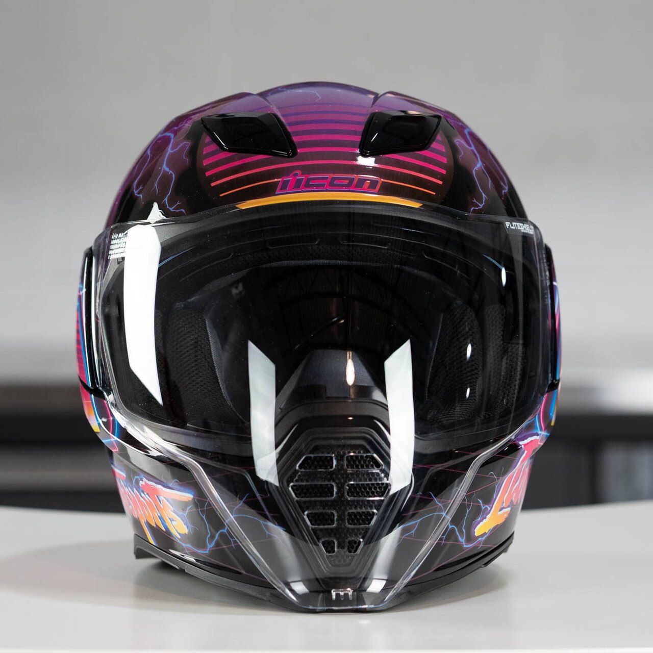 1280x1280 Icon Airflite Synthwave Purple Helmet