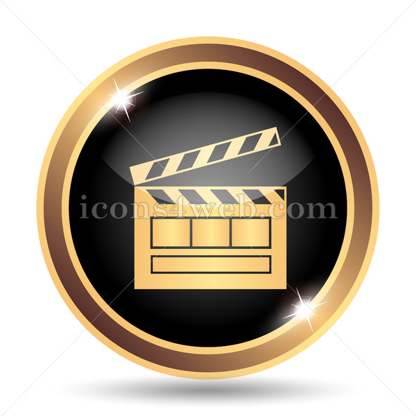 600x600 Movie Gold Icon
