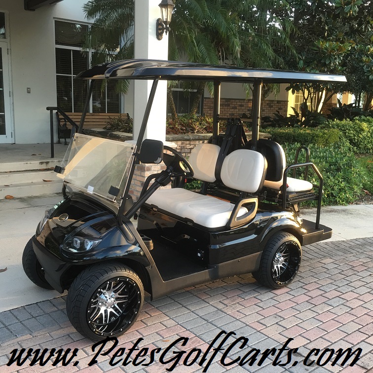 756x756 Icon Elite Golf Cart For Sale Black Sedan