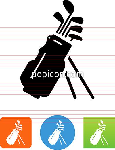 400x524 Golf Bag Icon