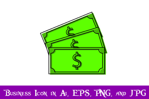 580x387 Cash Fan Money Icon Graphic
