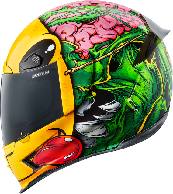 569x640 Icon Airframe Pro Brozak Graphic Helmet Sm Green