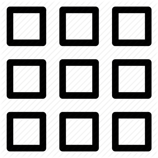 512x512 Grid Icon
