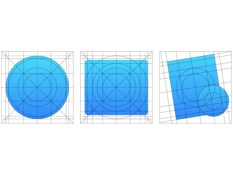 800x600 Os X Yosemite Icon Grid Sketch Freebie