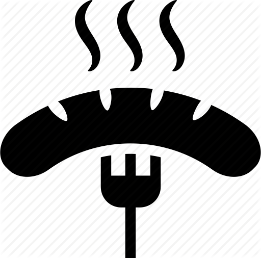 512x506 Bbq, Breakfast, Grill, Hot, Party, Sausage Icon