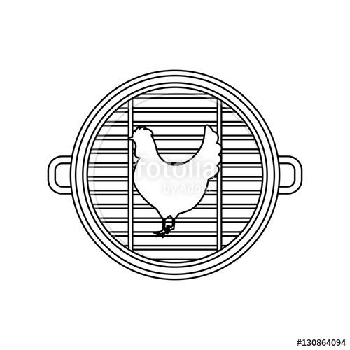 500x500 Grill And Chicken Meat Icon Bbq Menu Steak House Food And Meal