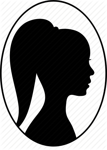 366x512 Hair, Hair Style, Hairstyle, Ponytail Icon