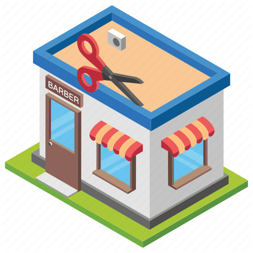 512x512 Architecture, Barber, Hair Stylist, Parlor, Tonsorial Artist Icon